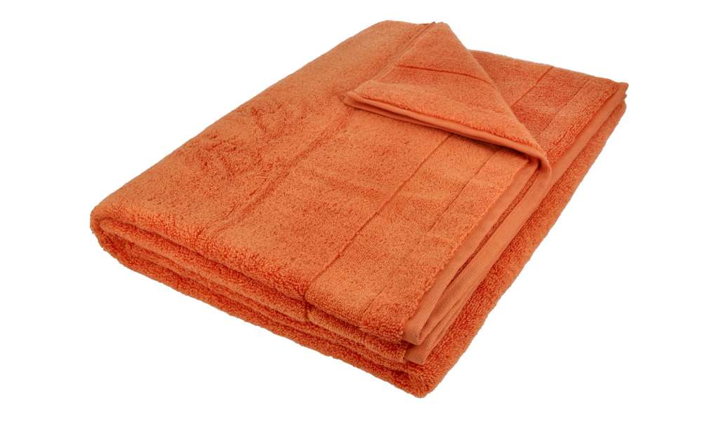 VOSSEN Badetuch  Cloud ¦ orange ¦ 100% Baumwolle ¦ Maße (cm): B: 100 Badtextilien und Zubehör > Handtücher & Badetücher > Badetücher & Saunatücher - Höffner