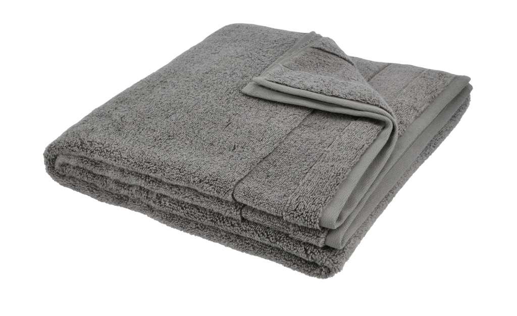 VOSSEN Duschtuch  Cloud ¦ grau ¦ 100% Baumwolle ¦ Maße (cm): B: 67 Badtextilien und Zubehör > Handtücher & Badetücher > Handtücher - Höffner