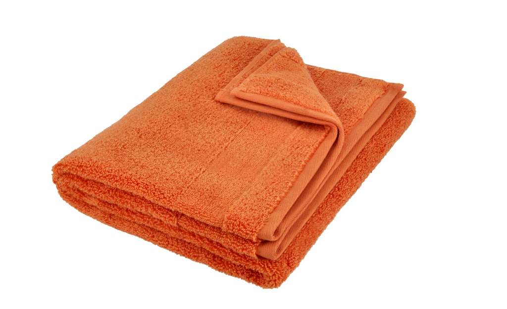 VOSSEN Duschtuch  Cloud ¦ orange ¦ 100% Baumwolle ¦ Maße (cm): B: 67 Badtextilien und Zubehör > Handtücher & Badetücher > Handtücher - Höffner