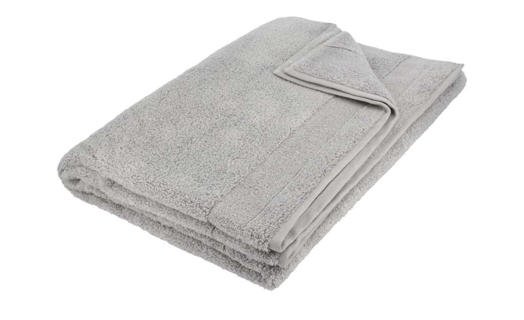 VOSSEN Badetuch  Cloud ¦ grau ¦ 100% Baumwolle ¦ Maße (cm): B: 100 Badtextilien und Zubehör > Handtücher & Badetücher > Badetücher & Saunatücher - Höffner