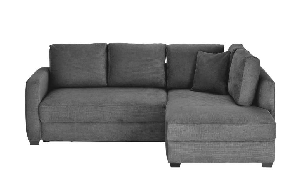 bobb Ecksofa mit Boxspringpolsterung  Lisa de Luxe ¦ grau ¦ Maße (cm): H: 90 Polstermöbel > Sofas > Ecksofas - Höffner