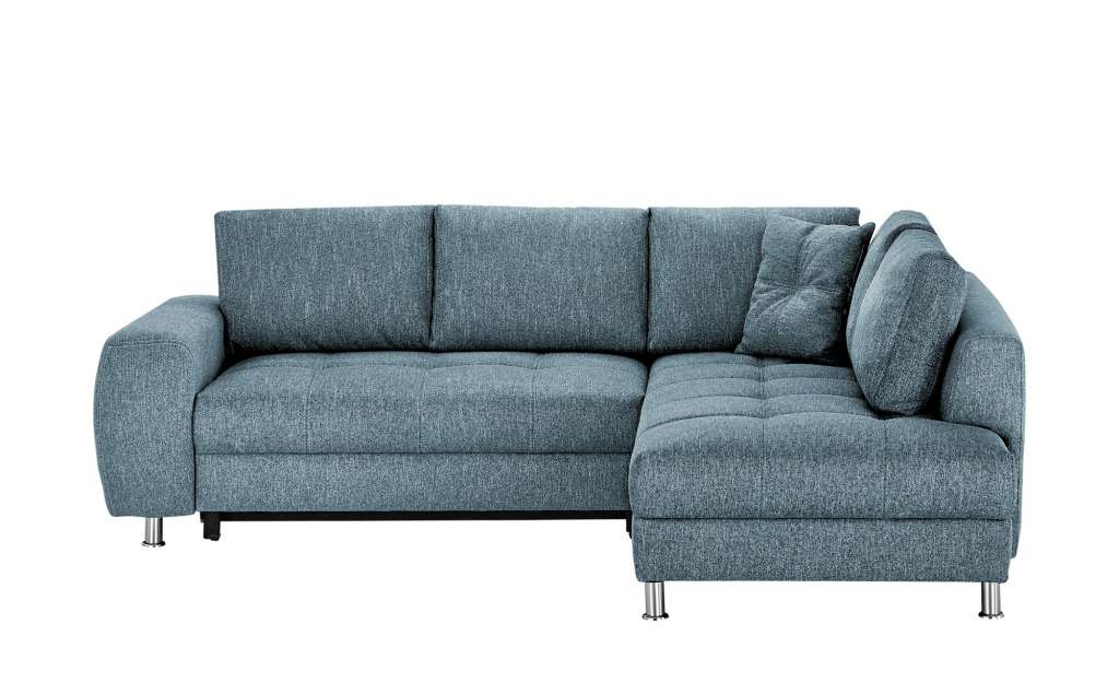 bobb Ecksofa  Giulia ¦ blau ¦ Maße (cm): H: 92 Polstermöbel > Sofas > Ecksofas - Höffner