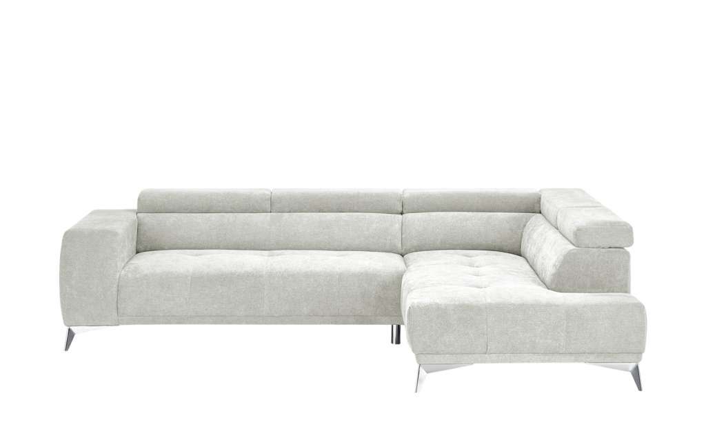 bobb Ecksofa  Blancia ¦ grau ¦ Maße (cm): H: 75 Polstermöbel > Sofas > Ecksofas - Höffner