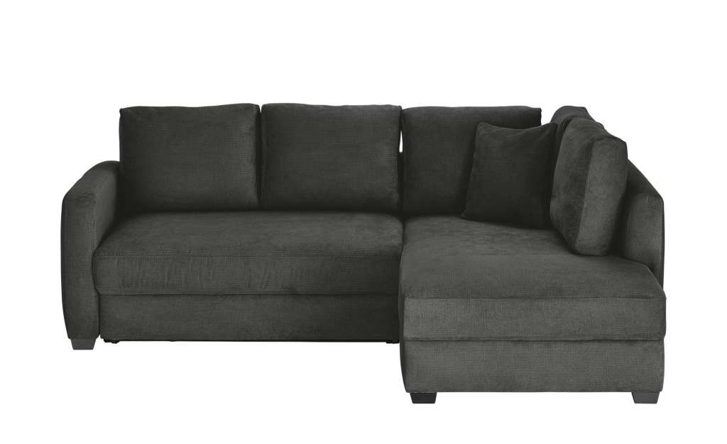 bobb Ecksofa mit Boxspringpolsterung  Lisa de Luxe ¦ grau ¦ Maße (cm): H: 90 Polstermöbel > Sofas > Ecksofas - Höffner