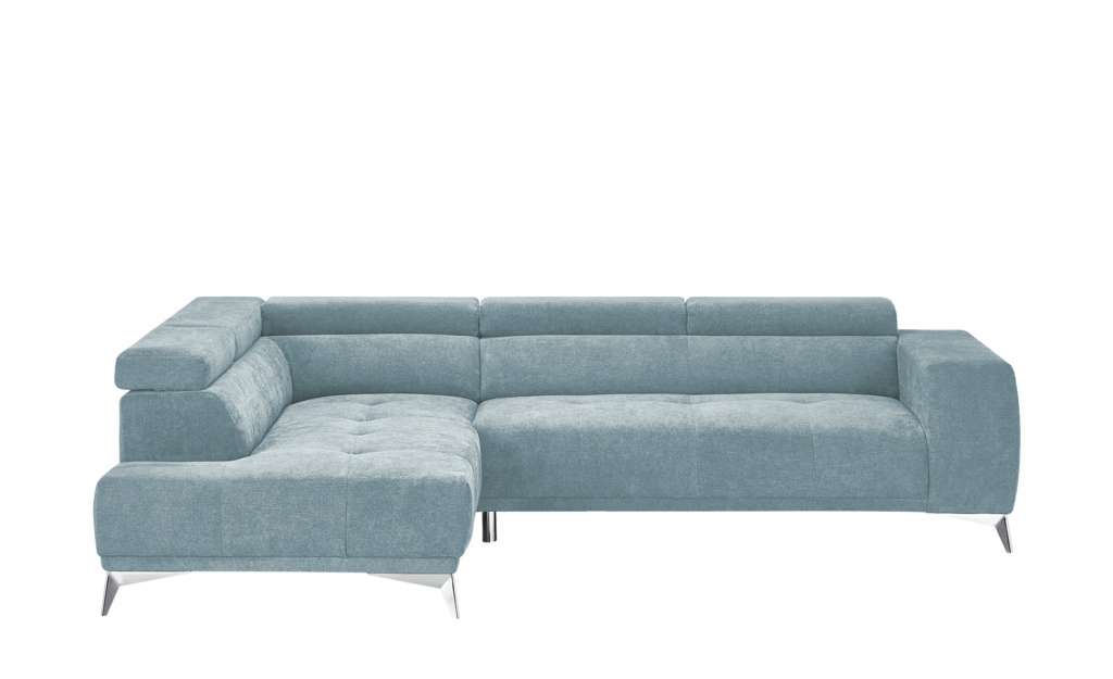 bobb Ecksofa  Blancia ¦ blau ¦ Maße (cm): H: 75 Polstermöbel > Sofas > Ecksofas - Höffner