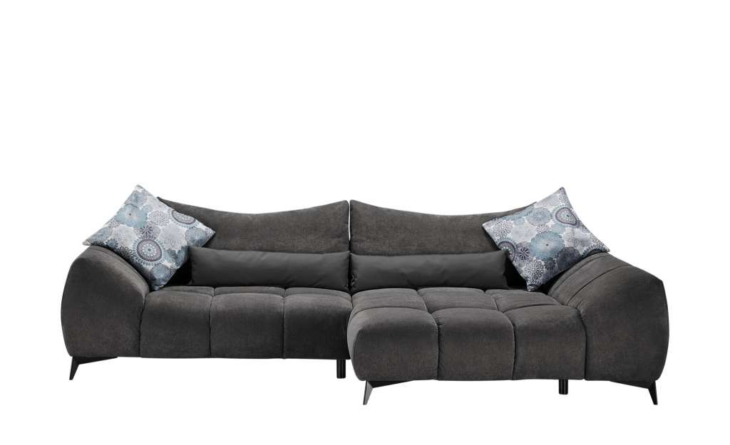 bobb Ecksofa  Dalia ¦ schwarz ¦ Maße (cm): H: 91 Polstermöbel > Sofas > Ecksofas - Höffner