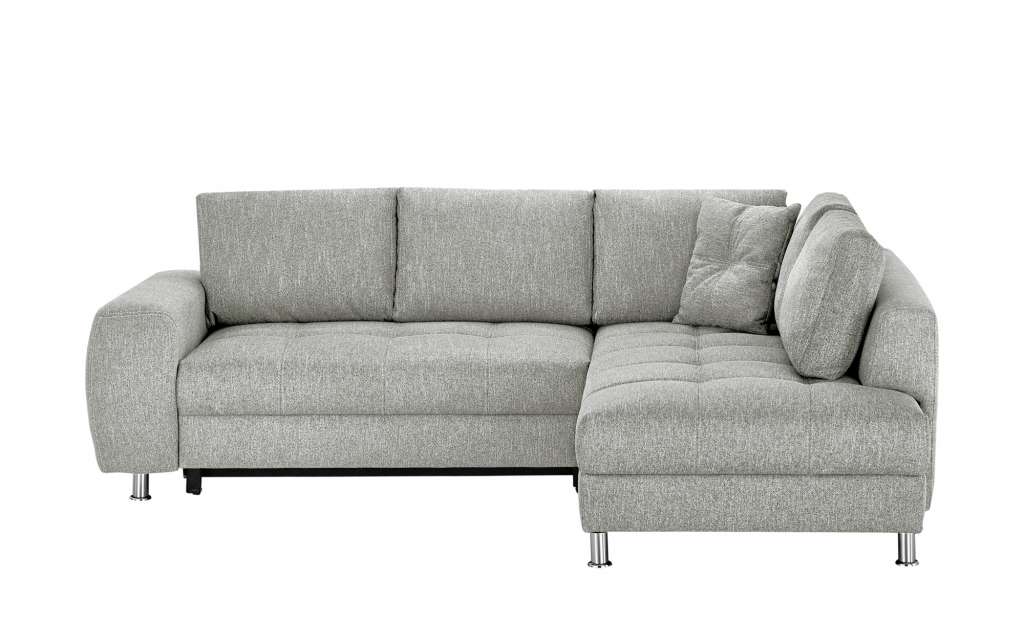 bobb Ecksofa  Giulia ¦ grau ¦ Maße (cm): H: 92 Polstermöbel > Sofas > Ecksofas - Höffner