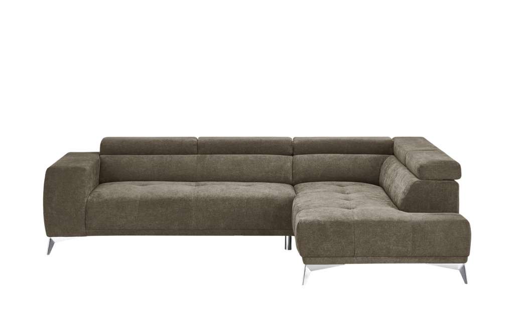 bobb Ecksofa  Blancia ¦ braun ¦ Maße (cm): H: 75 Polstermöbel > Sofas > Ecksofas - Höffner