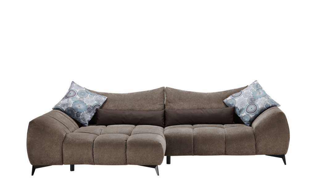 bobb Ecksofa  Dalia ¦ beige ¦ Maße (cm): H: 91 Polstermöbel > Sofas > Ecksofas - Höffner