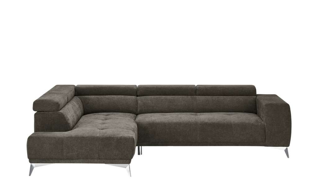 bobb Ecksofa  Blancia ¦ grau ¦ Maße (cm): H: 75 Polstermöbel > Sofas > Ecksofas - Höffner