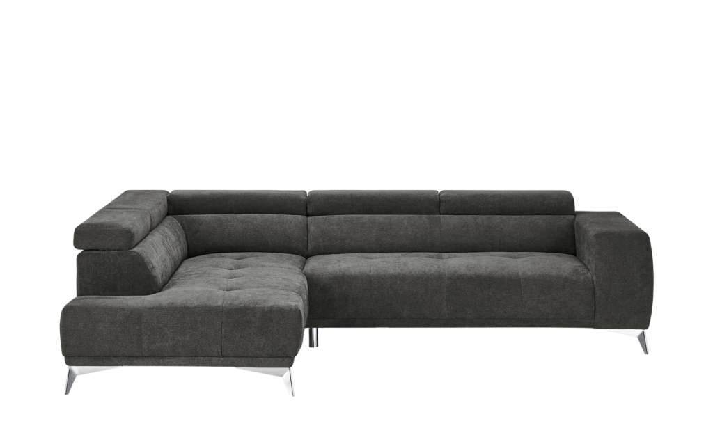 bobb Ecksofa  Blancia ¦ schwarz ¦ Maße (cm): H: 75 Polstermöbel > Sofas > Ecksofas - Höffner