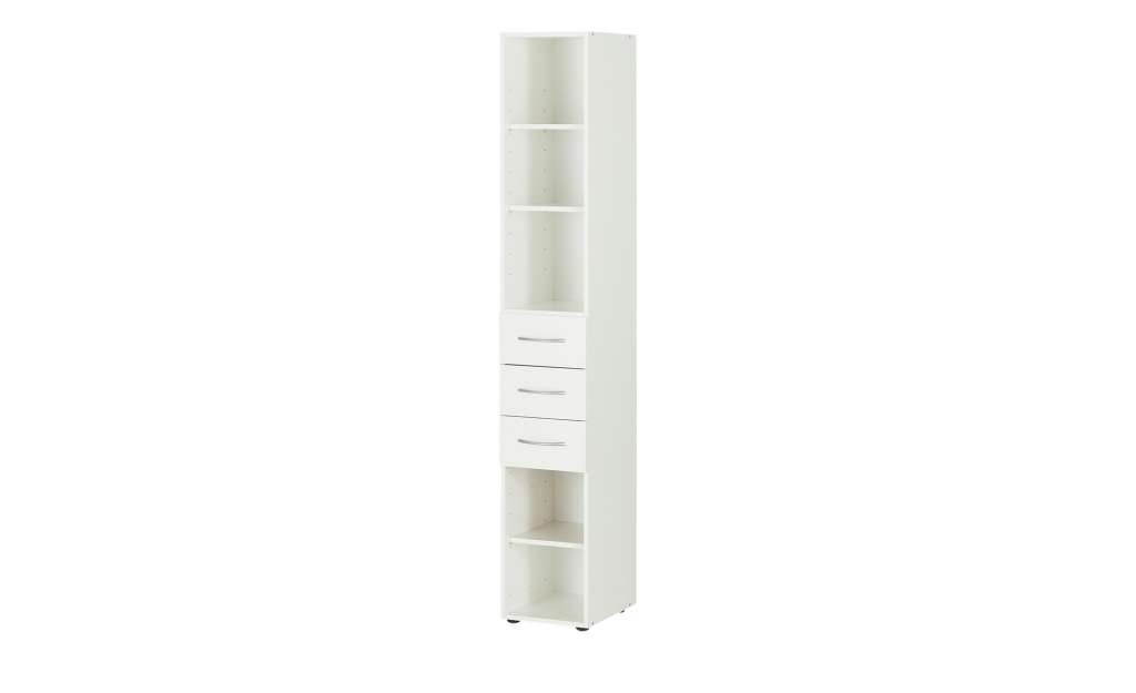 Regal  Multiraumkonzept ¦ weiß ¦ Maße (cm): B: 30 H: 185 T: 40 Regale > Bücherregale - Höffner