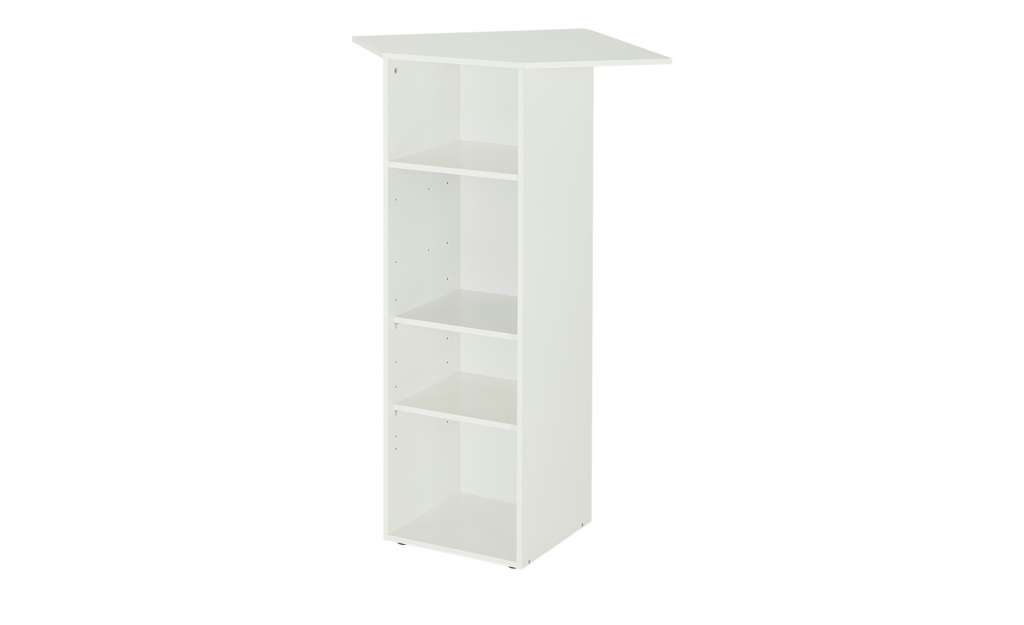 Eckregal  Multiraumkonzept ¦ weiß ¦ Maße (cm): B: 66 H: 126 T: 66 Regale > Bücherregale - Höffner