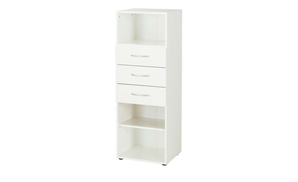 Regal  Multiraumkonzept ¦ weiß ¦ Maße (cm): B: 45 H: 126 T: 40 Regale > Bücherregale - Höffner