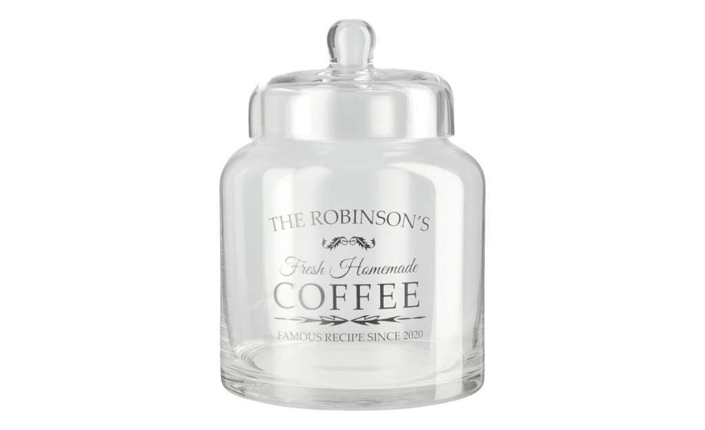 for friends Aufbewahrungsglas Coffee ¦ transparent/klar ¦ Glas  ¦ Maße (cm): H: 18 Ø: 13 Küchenzubehör & Helfer > Vorratsbehälter - Höffner