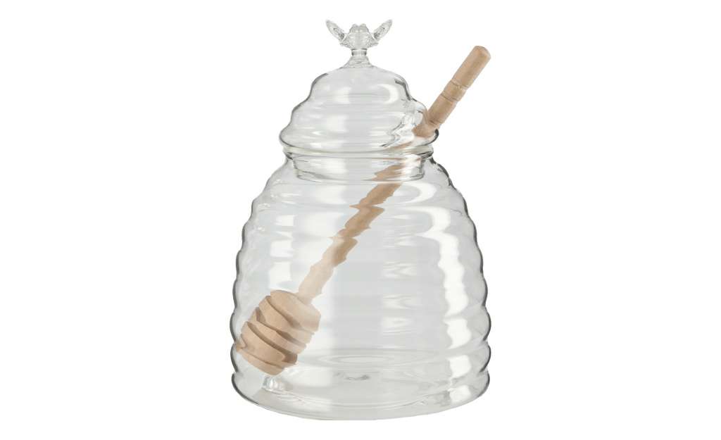for friends Aufbewahrungsglas Honig ¦ transparent/klar ¦ Glas  ¦ Maße (cm): H: 14 Ø: 9.7 Küchenzubehör & Helfer > Vorratsbehälter - Höffner