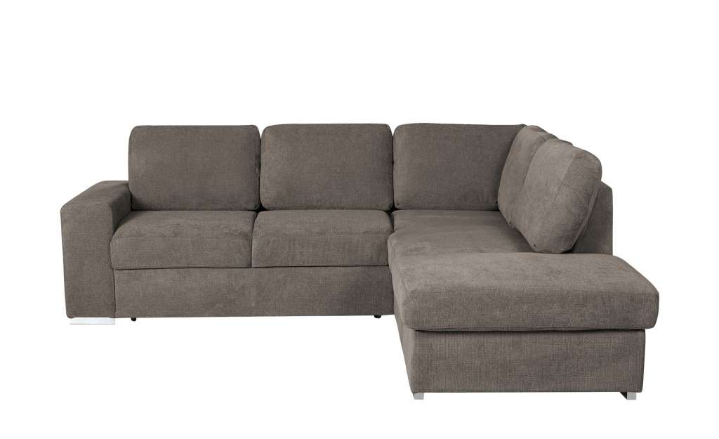Ecksofa  Eddi ¦ braun ¦ Maße (cm): H: 76 Polstermöbel > Sofas > Ecksofas - Höffner