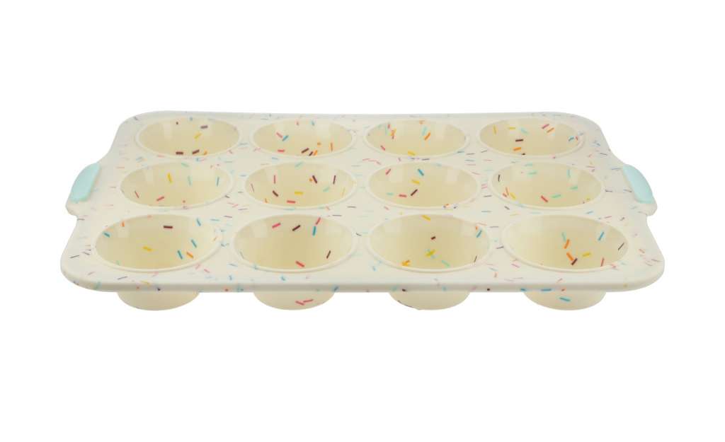 for friends Muffinform aus Silikon ¦ beige ¦ Silikon ¦ Maße (cm): B: 24 H: 3,3 Backen & Zubehör > Backformen - Höffner