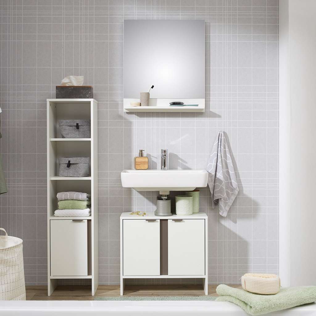 home24 Badezimmerset Ina I (3-teilig)