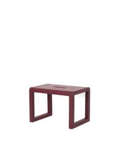 ferm LIVING - Little Architect Hocker - bordeaux - indoor