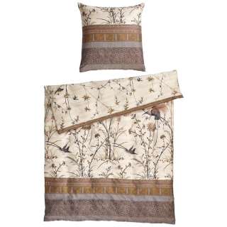 BETTWÄSCHE Makosatin Creme 155/220 cm