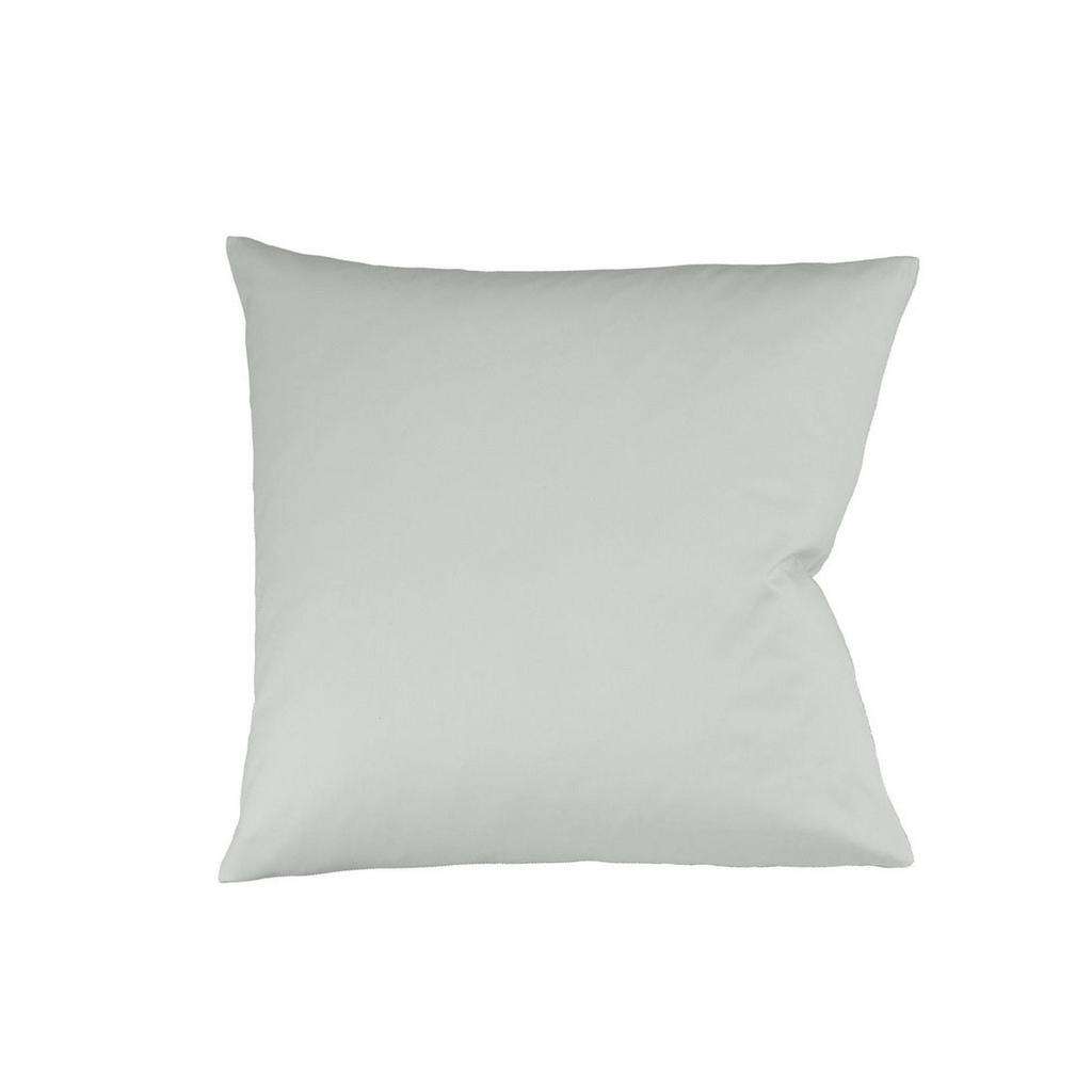 KISSENHÜLLE Silberfarben 80/80 cm