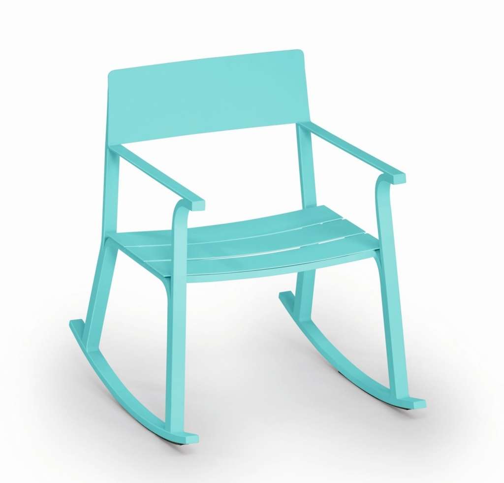 Weishäupl - Flow Schaukelsessel - pastellblau - indoor