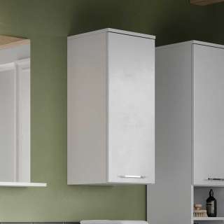 Hängeschrank in Weiß Badezimmer