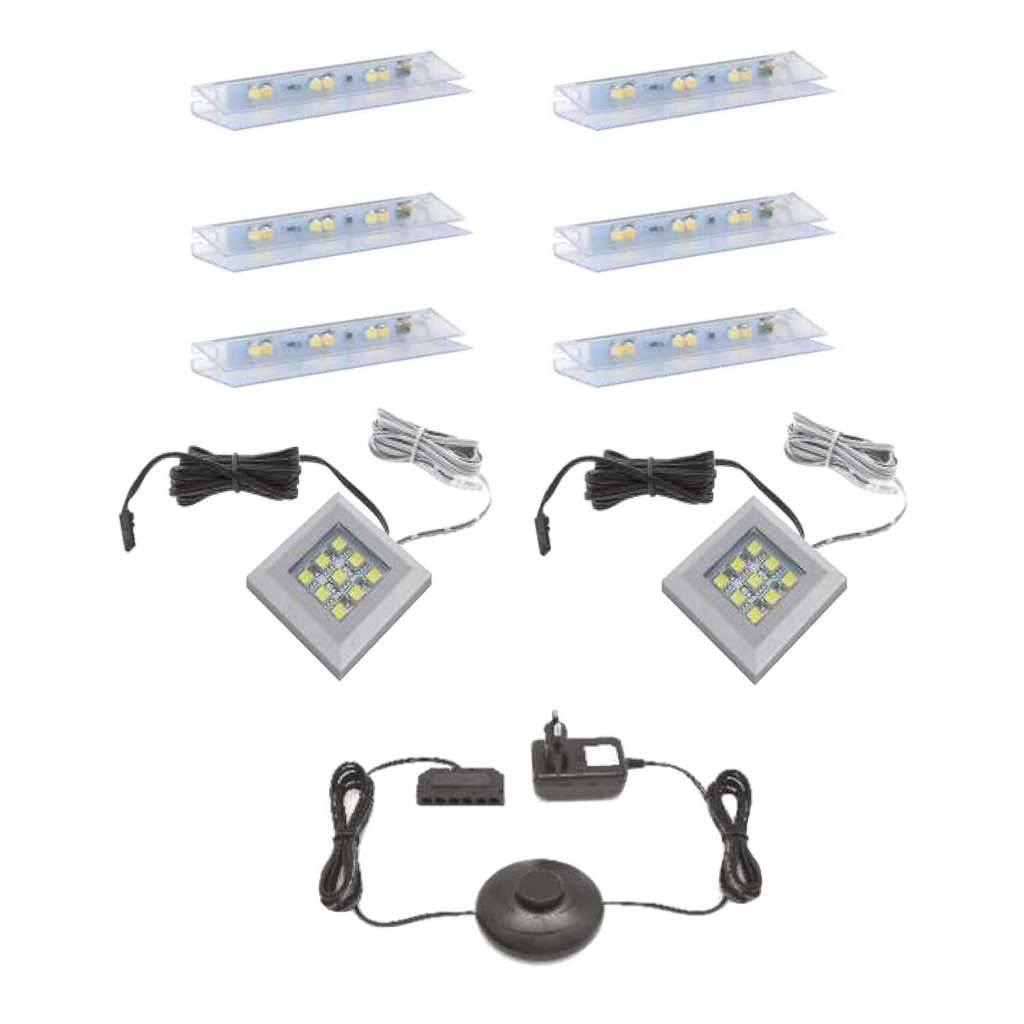 home24 LED-Beleuchtung Mury V