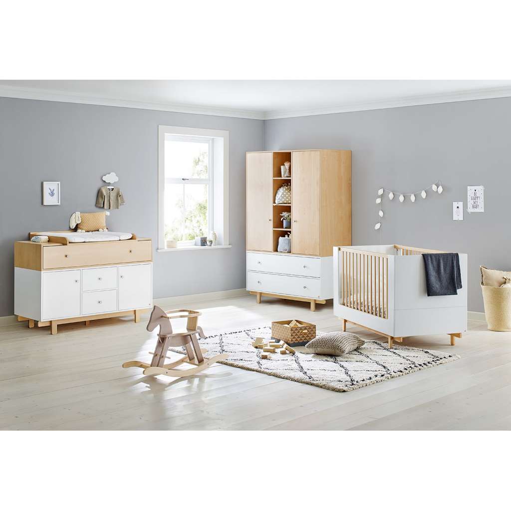 home24 Babyzimmerset Boks (3-teilig)
