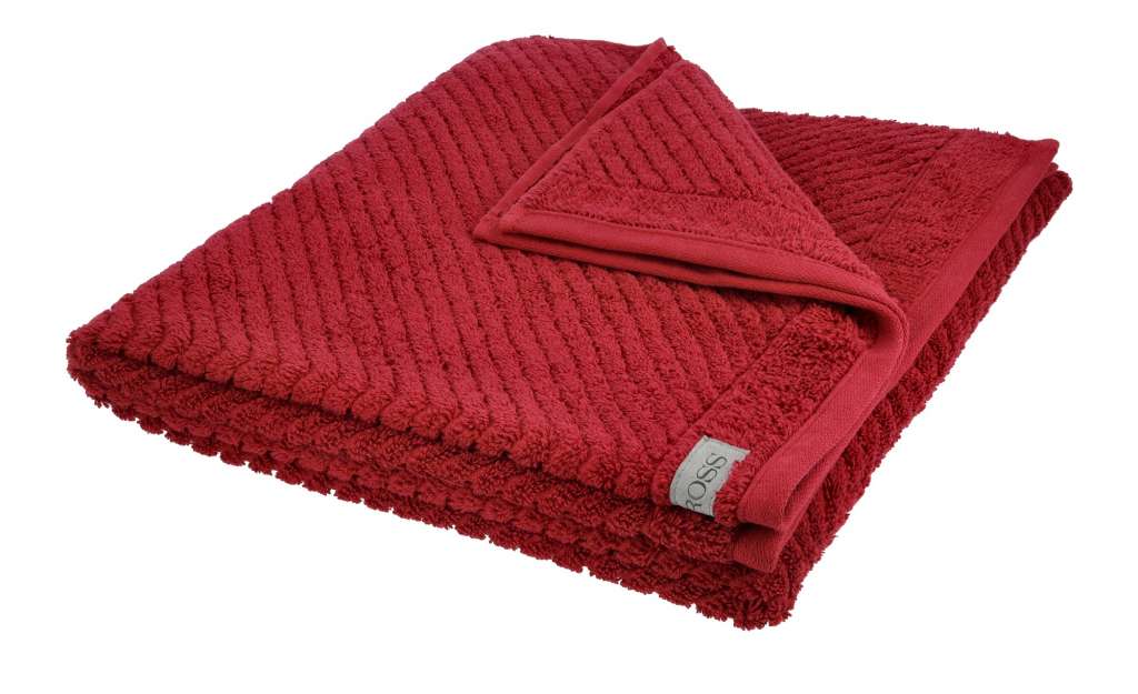 Ross Duschtuch  4006 ¦ rot ¦ 100% Baumwolle ¦ Maße (cm): B: 70 Badtextilien und Zubehör > Handtücher & Badetücher > Handtücher - Höffner