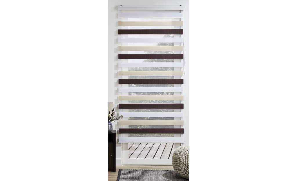 HOME STORY Duo-Rollo  3-farbig ¦ braun ¦ Polyestergewebe ¦ Maße (cm): B: 75 Gardinen & Vorhänge > Rollos & Sonnenschutz > Rollos - Höffner