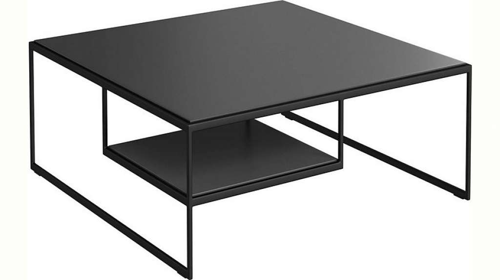 GALLERY M Couchtisch »Toscana«, Gestell pulverbeschichtet schwarz