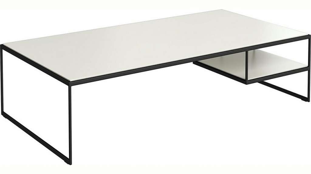 GALLERY M Couchtisch »Toscana«, Gestell pulverbeschichtet schwarz