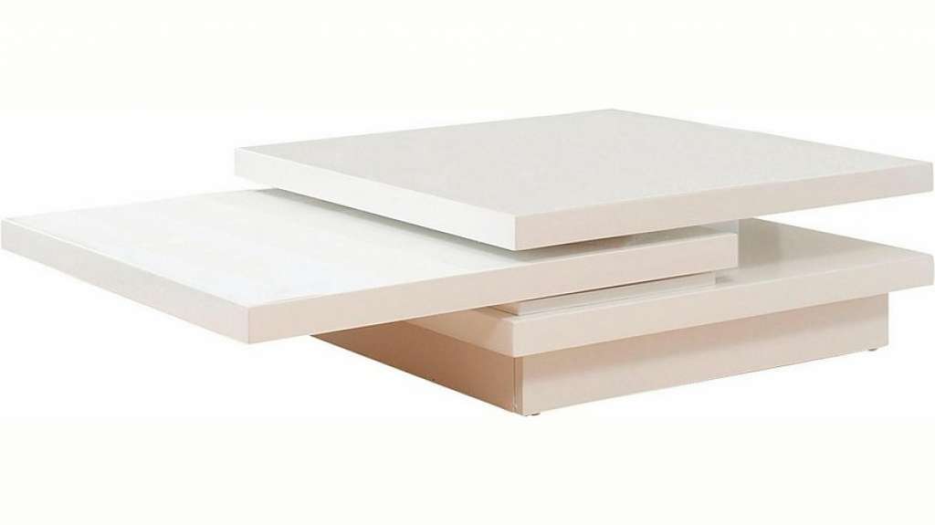 SalesFever Couchtisch, Tischplatte drehbar um 360°