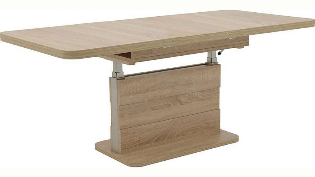 HELA Couchtisch, mit Funktion, ausziehbar und höhenverstellbar