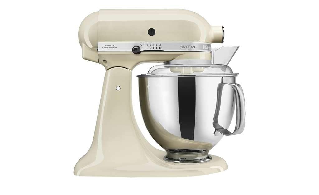 KitchenAid Küchenmaschine  5KSM175PSEAC ¦ creme ¦ Metall, Kunststoff ¦ Maße (cm): B: 24 H: 36 T: 37 Elektrokleingeräte > Mixen, Zerkleinern & Entsaften - Höffner