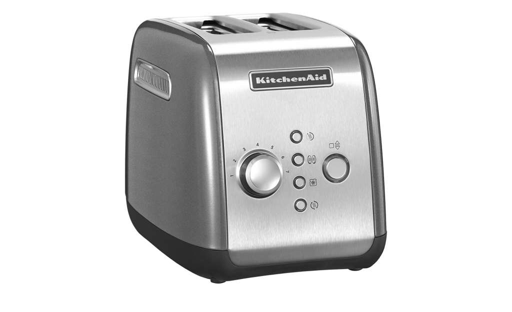 KitchenAid Toaster  5KMT221ECU ¦ silber ¦ Kunststoff, Metall ¦ Maße (cm): B: 28,6 H: 21 T: 18,4 Elektrokleingeräte > Toaster - Höffner
