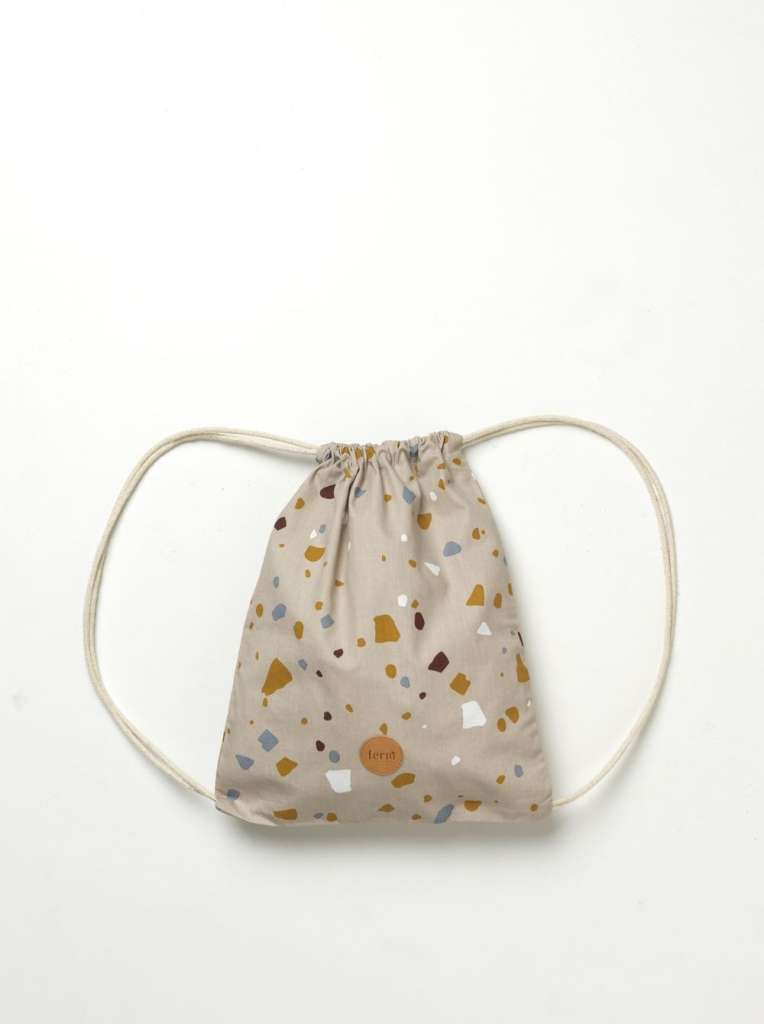 ferm LIVING - Turnbeutel - Terrazzo rosé - indoor