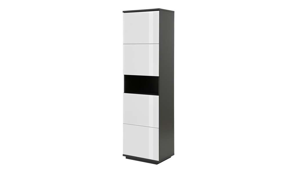 Schuhschrank  Asola ¦ weiß ¦ Maße (cm): B: 55 H: 193 T: 40 Garderoben & Kleiderstangen > Schuhschränke - Höffner