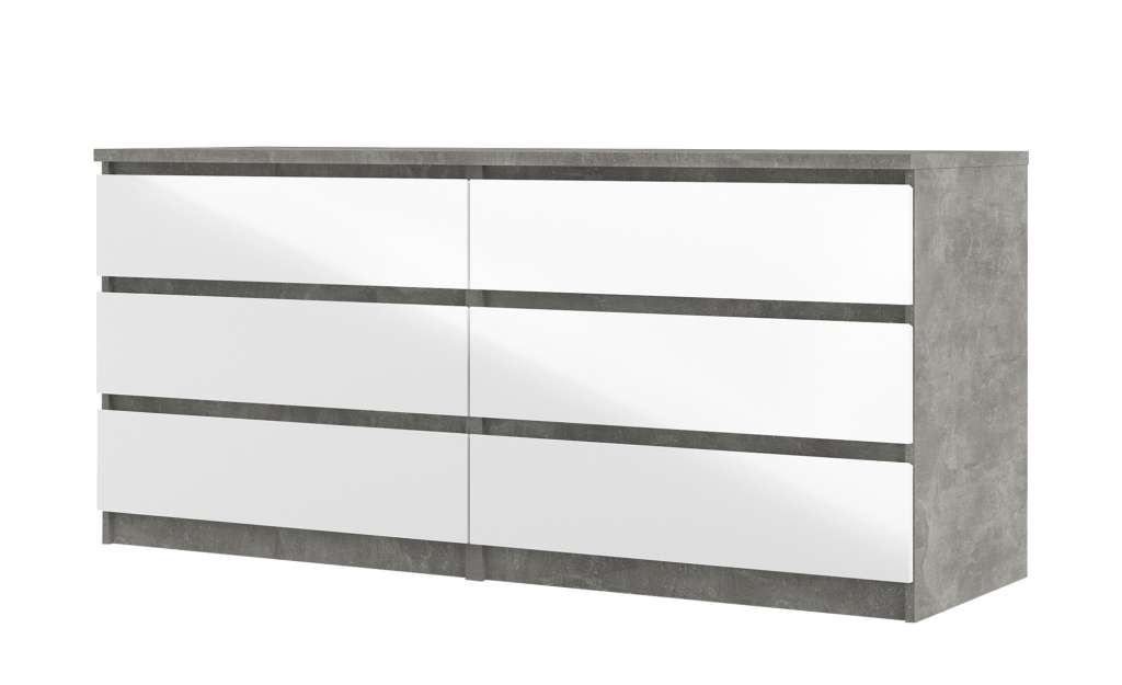 Kommode  Nardo ¦ weiß ¦ Maße (cm): B: 153,8 H: 70,1 T: 50 Kommoden & Sideboards > Kommoden - Höffner