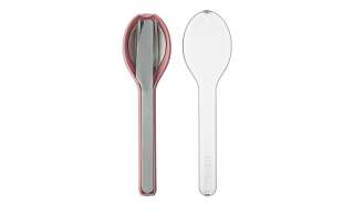 Rosti Mepal Besteckset, 3-teilig To Go  Ellipse ¦ rosa/pink ¦ Kunststoff, Edelstahl ¦ Maße (cm): B: 5,1 H: 2,3 Besteck > Besteck-Sets - Höffner