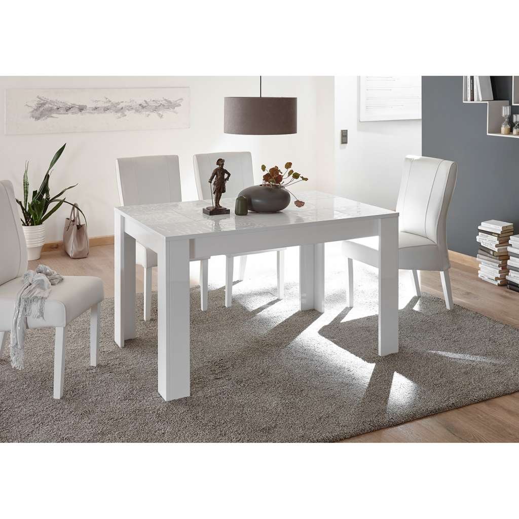 home24 Esstisch Miro (mit Ansteckplatte)