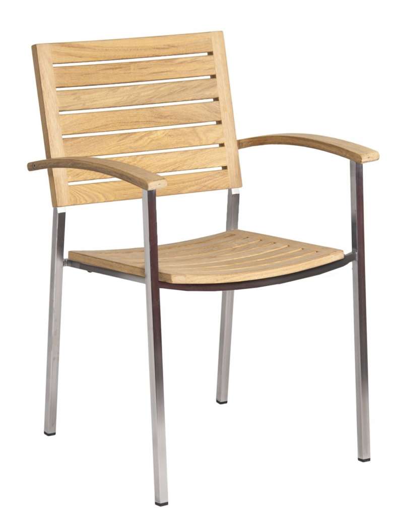 Alexander Rose - Cologne Roble Stuhl, eckige Beine - outdoor