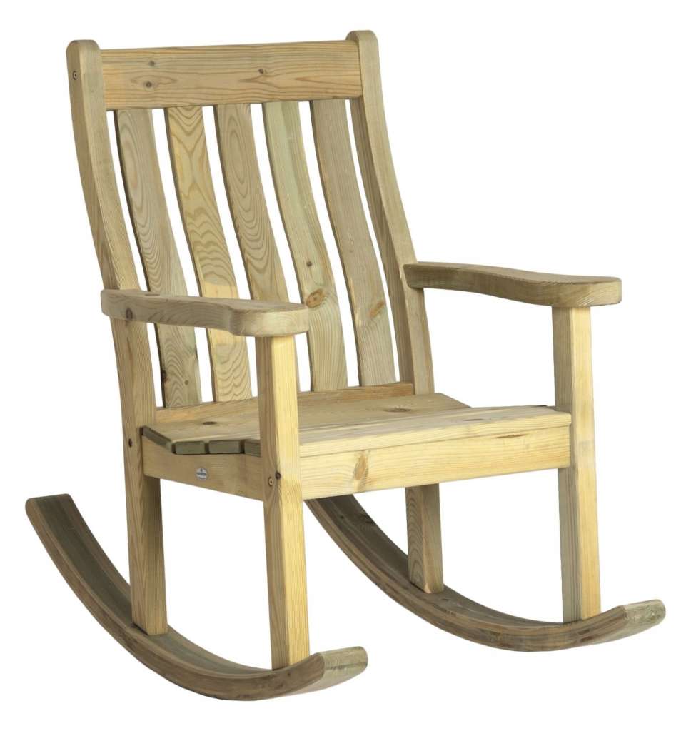 Alexander Rose - Pine Farmers Schaukelstuhl - outdoor