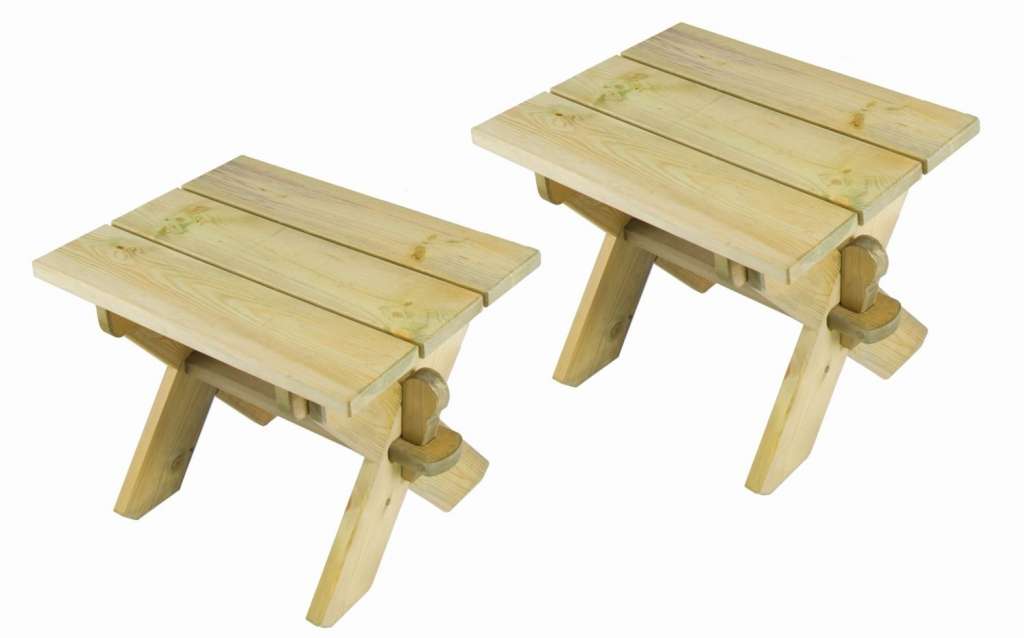 Alexander Rose - Pine Farmers Hocker - outdoor