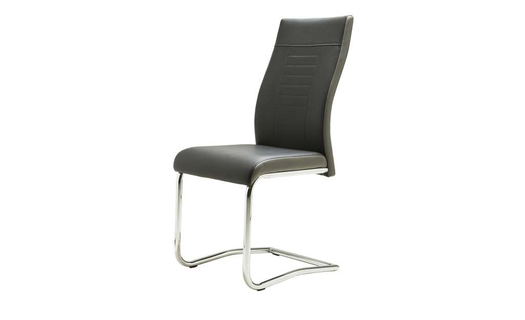 Schwingstuhl  Laurence ¦ schwarz ¦ Maße (cm): B: 43 H: 98 T: 57 Stühle > Freischwinger - Höffner