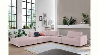 GALLERY M Ecksofa »Lucia«, in vielen Qualitäten und 4 verschieden Nähten