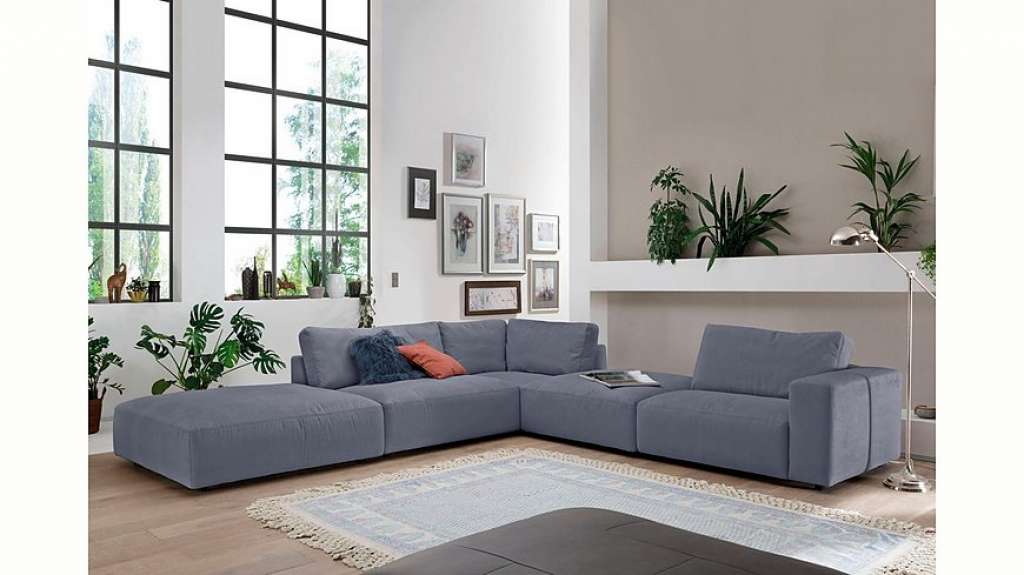 GALLERY M Ecksofa »Lucia«, in vielen Qualitäten und 4 verschieden Nähten
