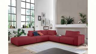 GALLERY M Ecksofa »Lucia«, in vielen Qualitäten und 4 verschieden Nähten